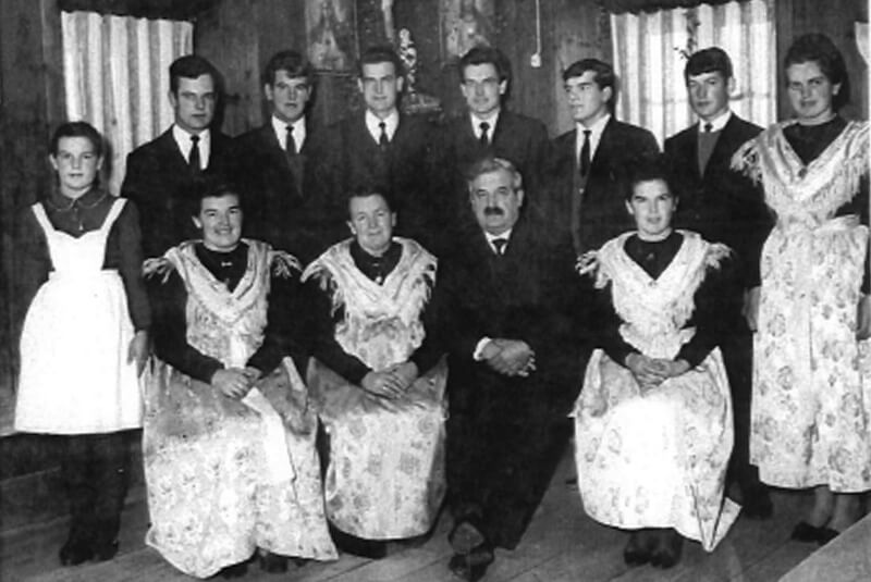 Familie Rabensteiner - damals